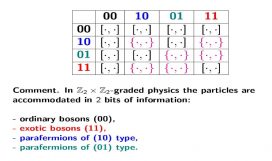 Figura Curso 30 - Além de bósons e férmions - física graduada Z2 x Z2 e paraestatistica - Francesco Toppan COM BORDA Figura Curso 30 - Além de bósons e férmions - física graduada Z2 x Z2 e paraestatistica - Francesco Toppan COM BORDA